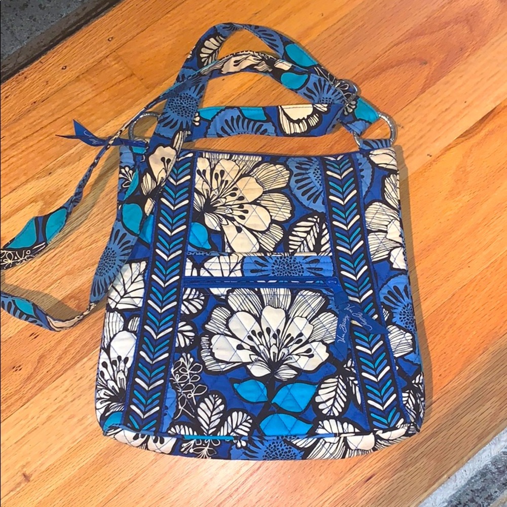 Vera Bradley blue crossbody bag